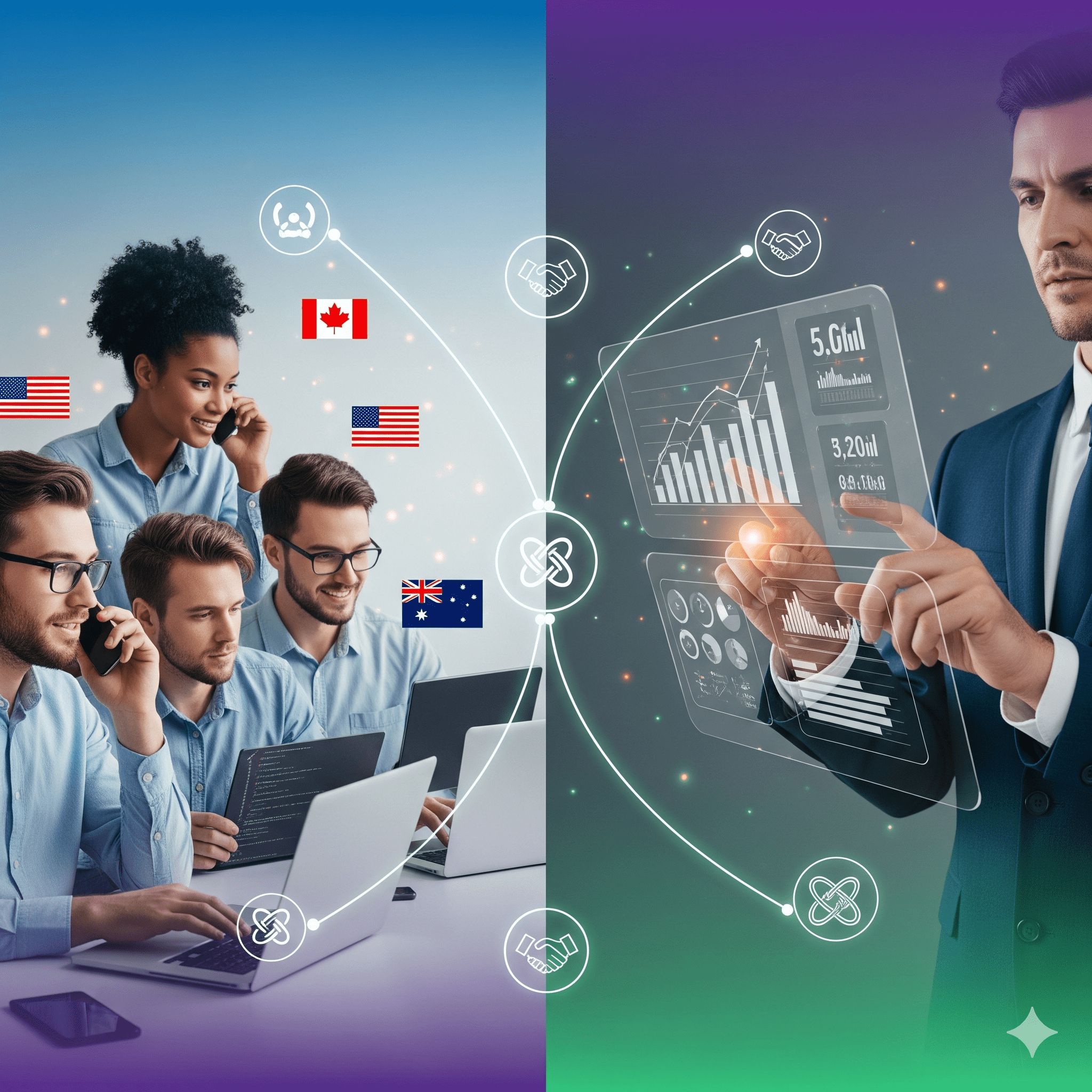 dedicated tech team on retainer working collaboratively